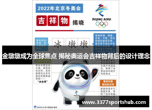 金墩墩成为全球焦点 揭秘奥运会吉祥物背后的设计理念